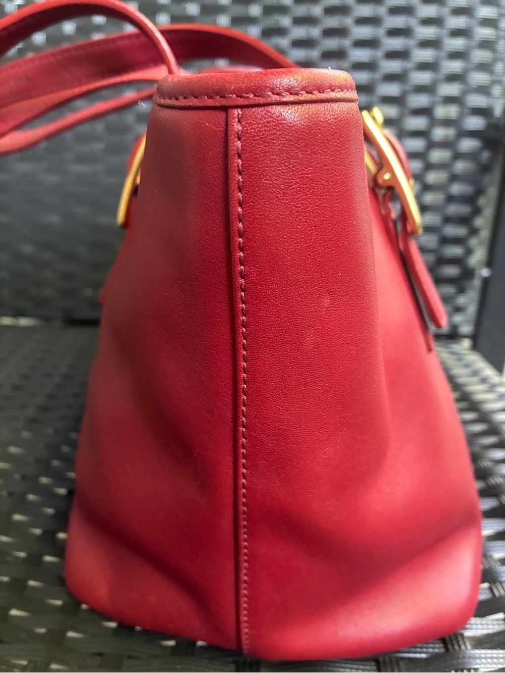COACH BAG, Vintage Legacy Market Tote. - Picture 9 of 13